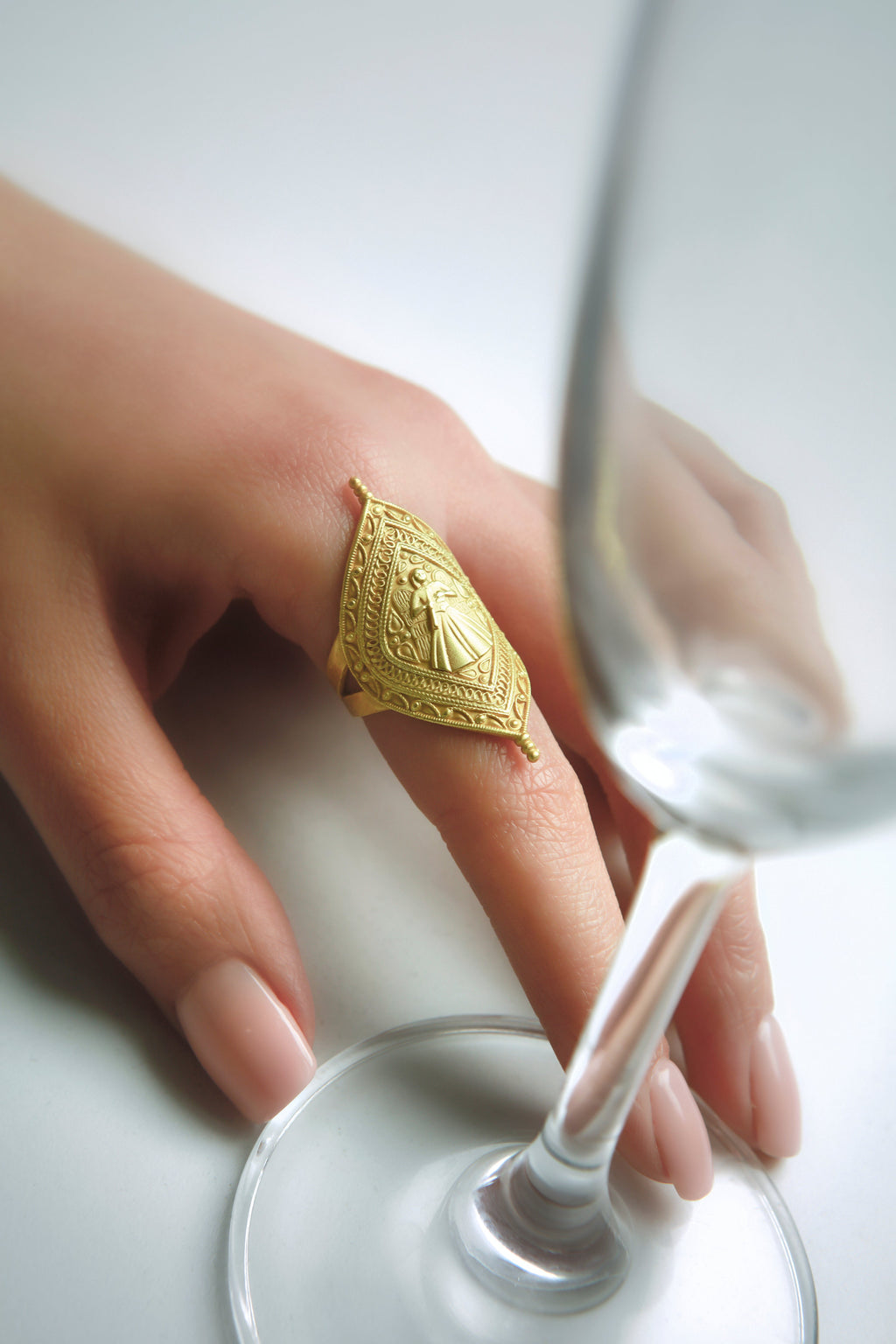 Buy St. Ghazanchetsots Ring by Arubani