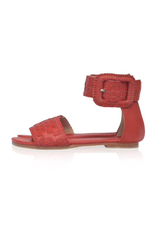 Buy Madagascar Woven Leather Sandals by ELF