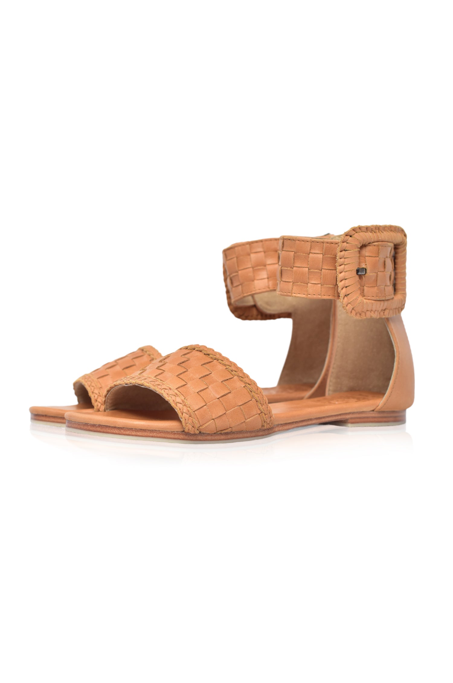 Buy Madagascar Woven Leather Sandals by Bali ELF