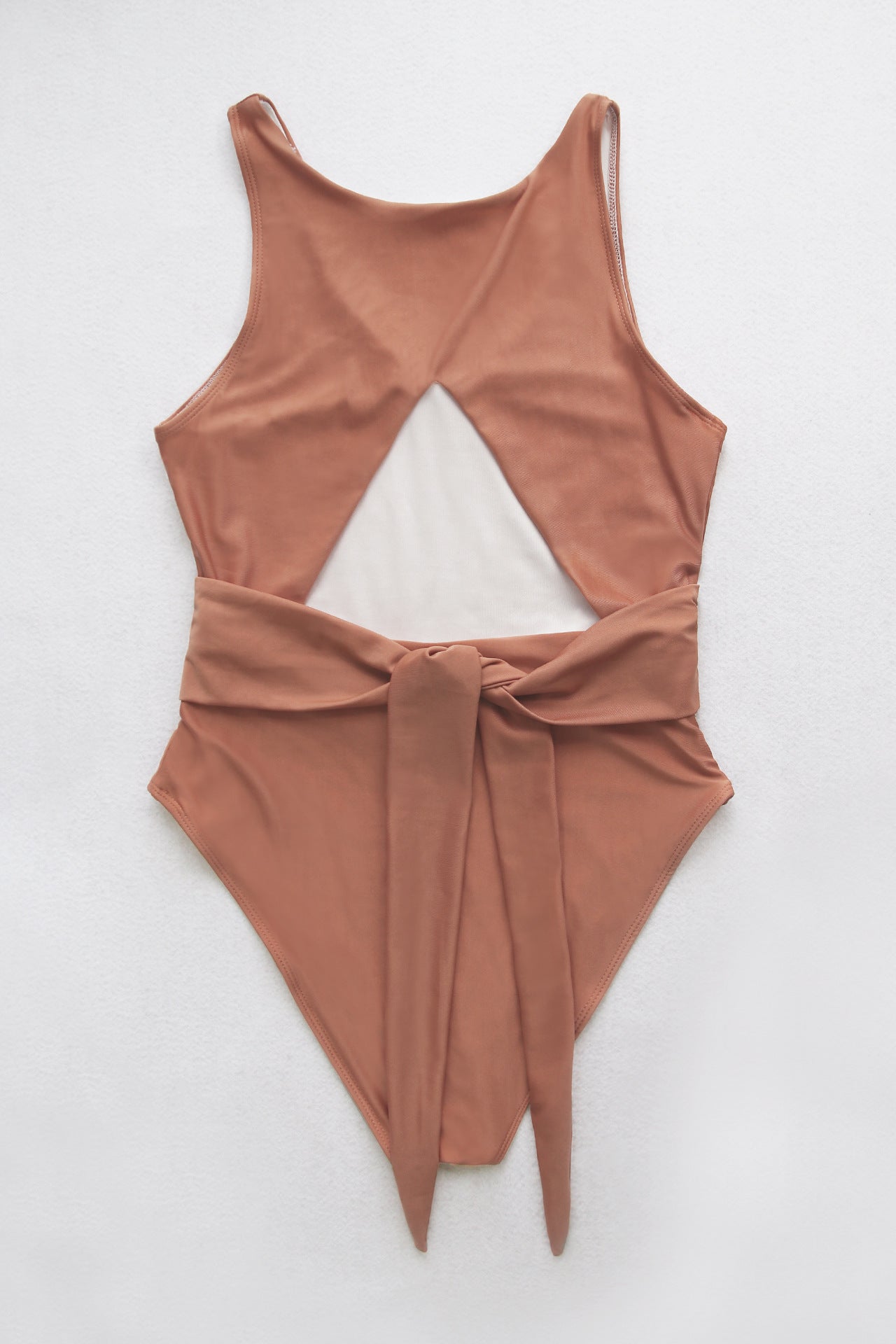 Buy Cutout Crisscross Scoop Neck One-Piece Swimsuit by Faz