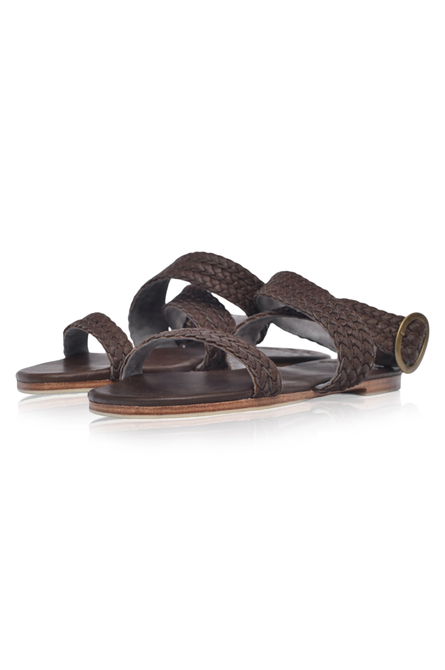 Buy Orra Greek Leather Sandals (Sz. 7.5 & 8) by ELF