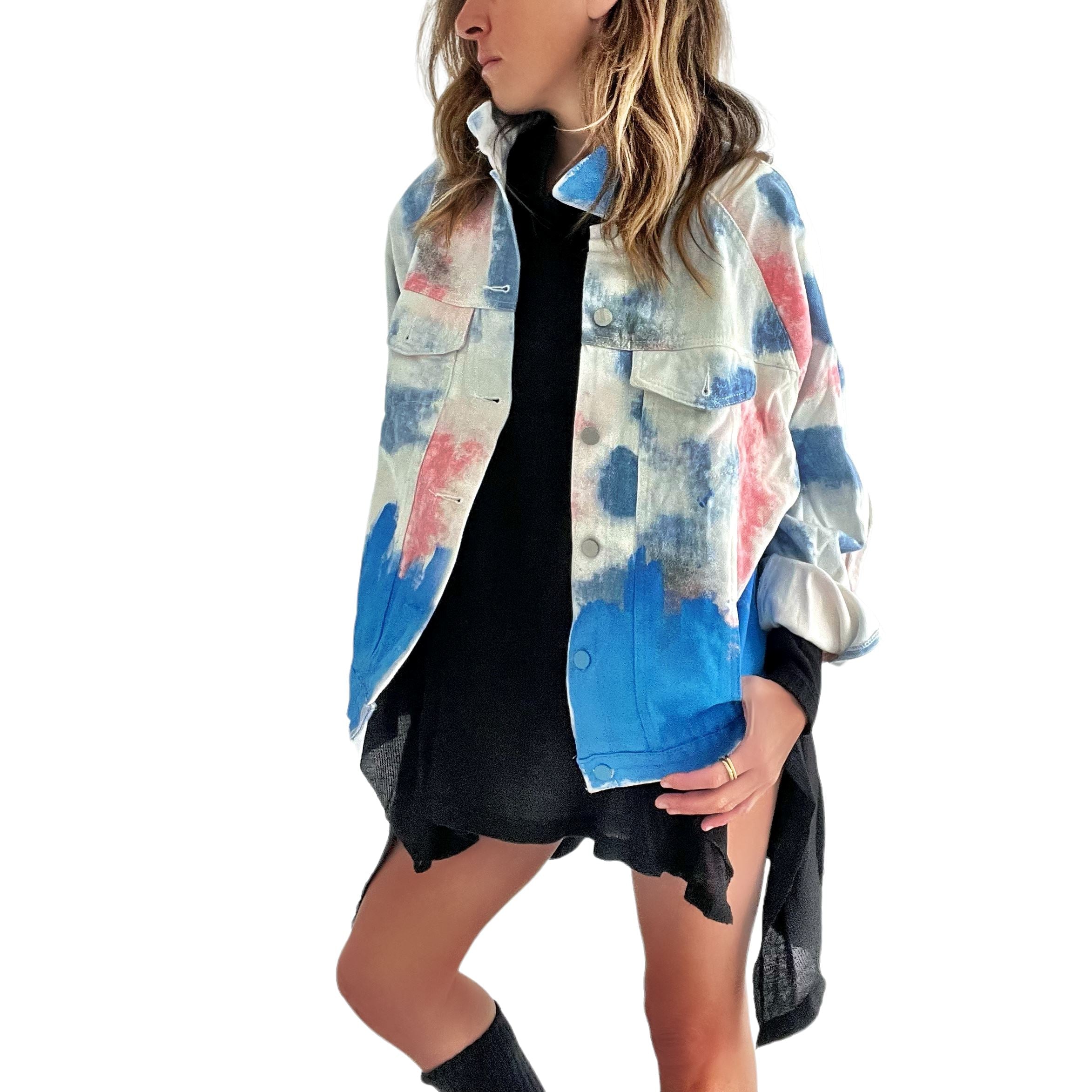Buy Beyond Blues' Denim Jacket by Wren + Glory