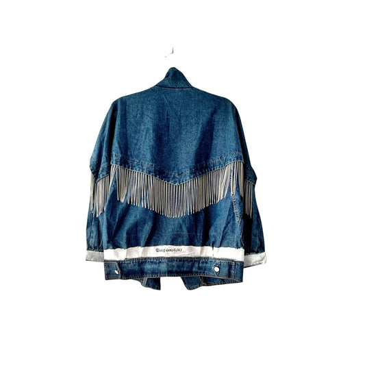Buy Ze Minimalist' Denim Jacket by Wren + Glory
