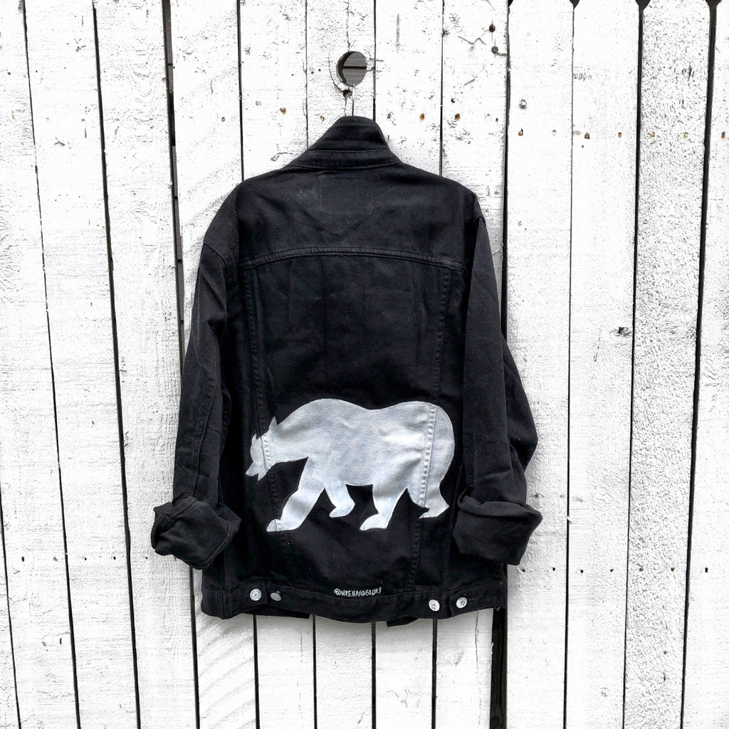 Buy PAPA' DENIM JACKET by Wren + Glory