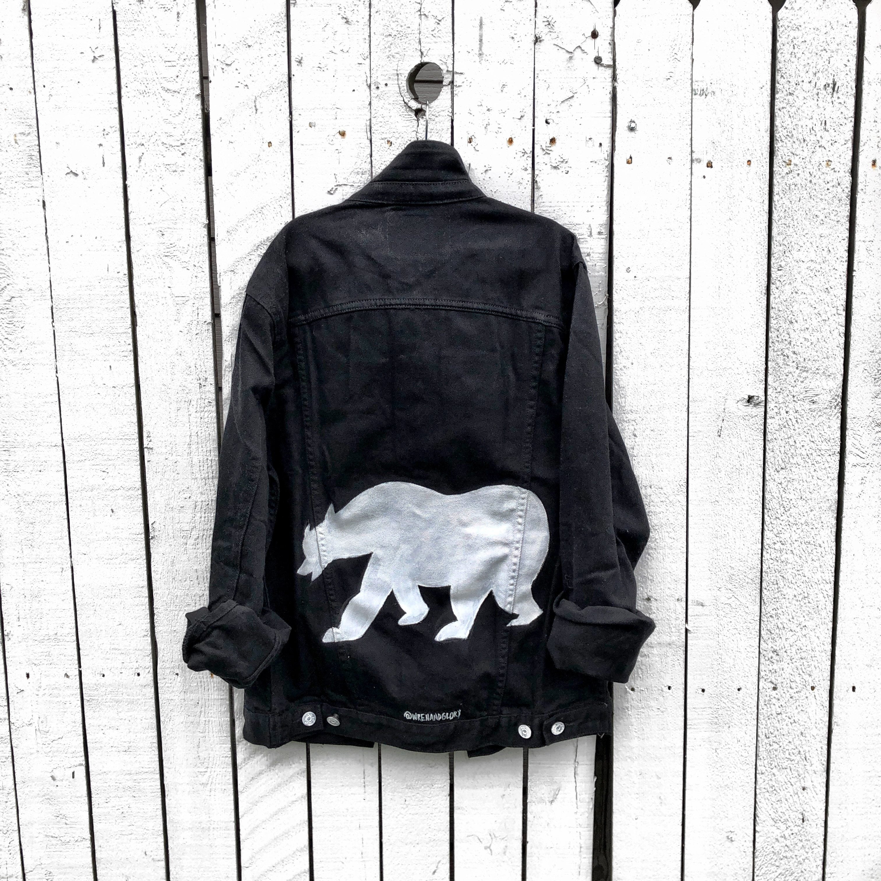 Buy PAPA' DENIM JACKET by Wren + Glory