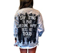 Buy TEQUILA TEQUILA' DENIM JACKET by Wren + Glory