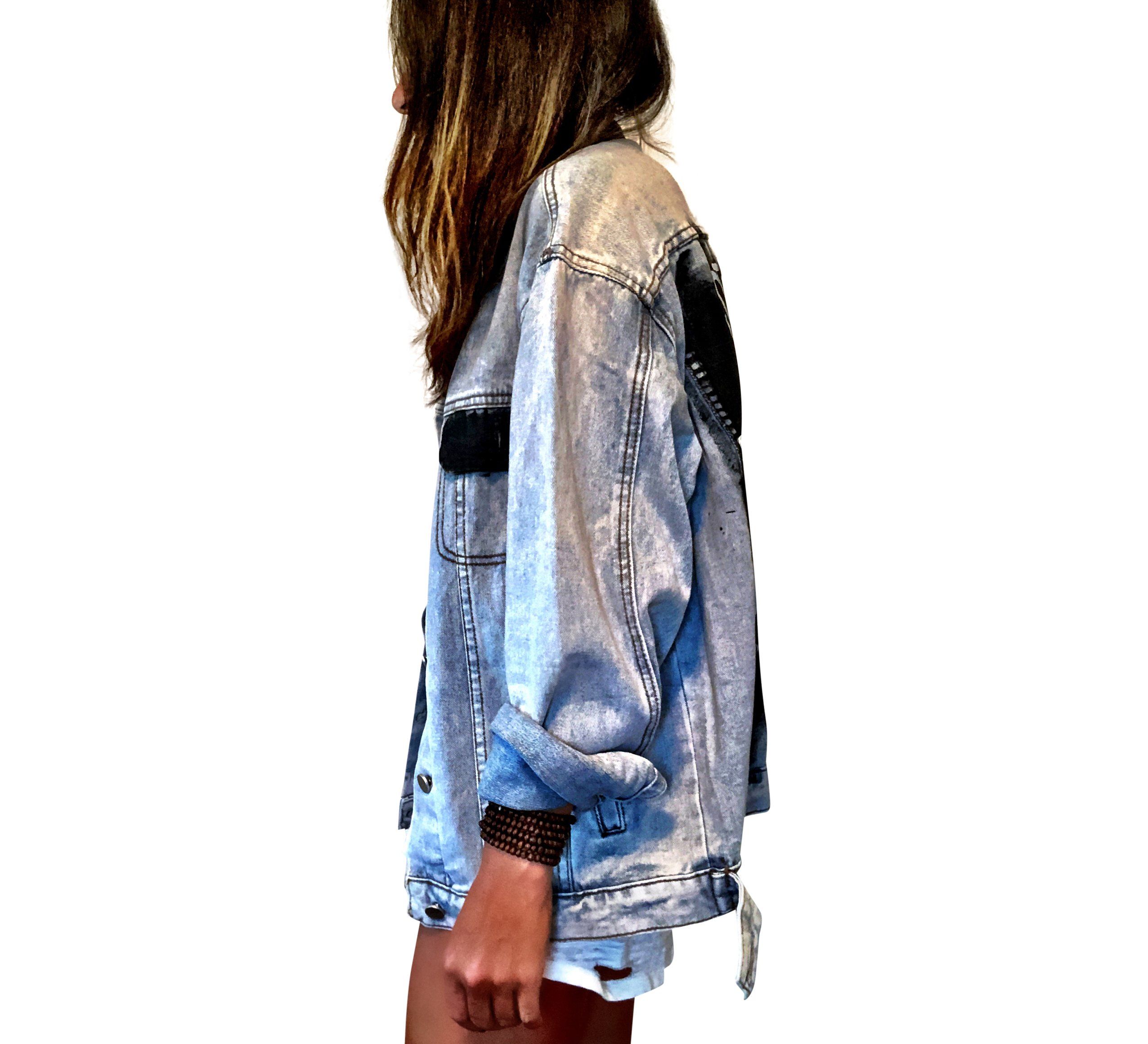 Buy TEQUILA TEQUILA' DENIM JACKET by Wren + Glory
