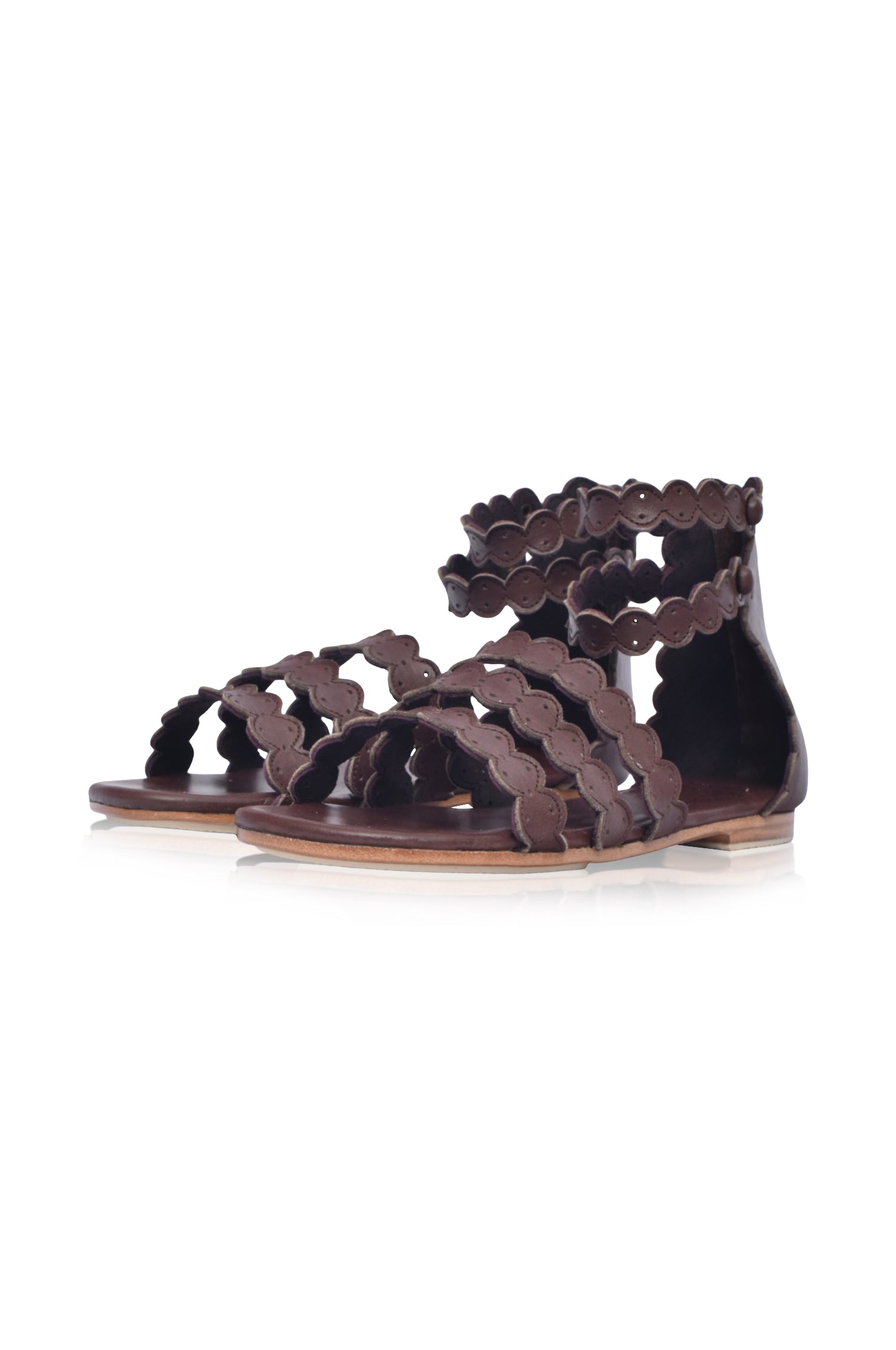 Buy Rimini Boho Leather Sandals by ELF