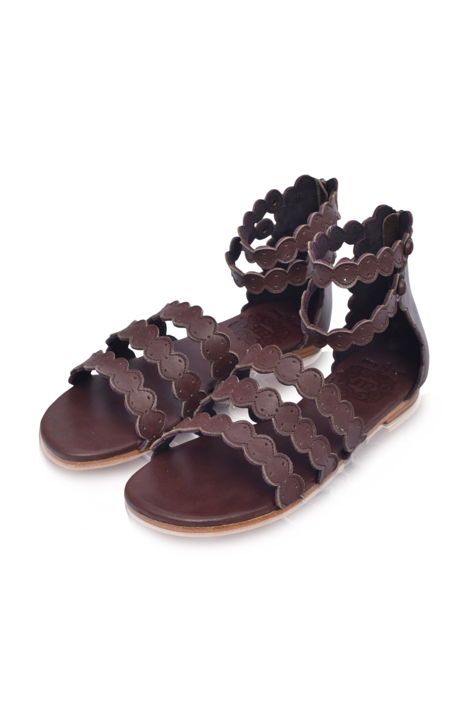 Buy Rimini Boho Leather Sandals by ELF