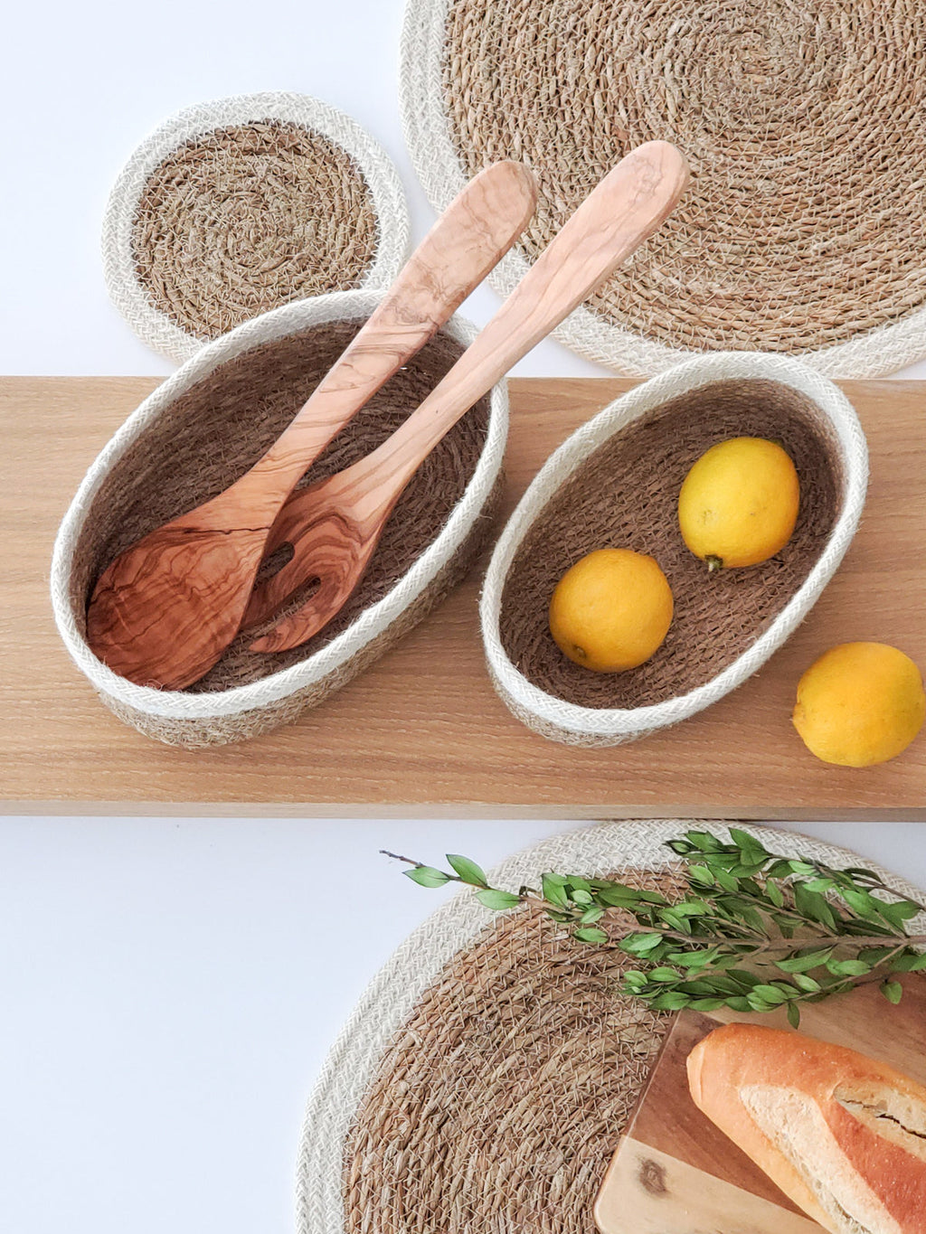 Buy Savar Oval Bowl (Set of 3) by KORISSA by KORISSA