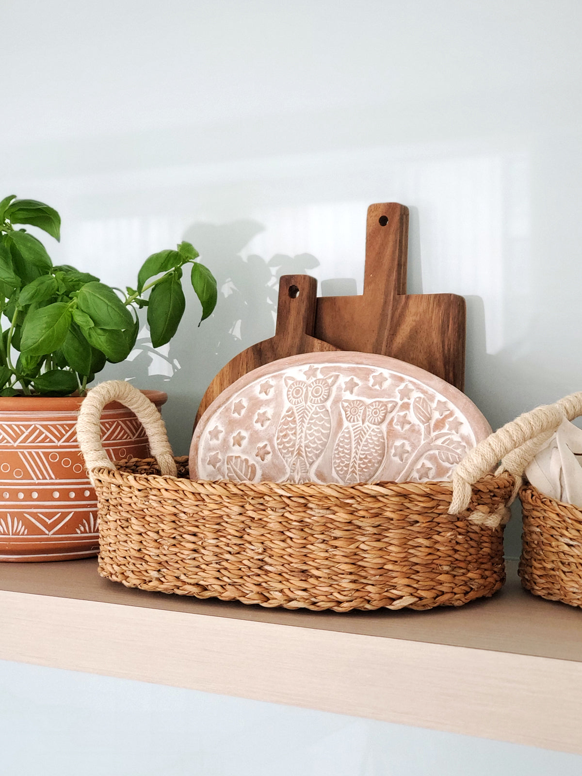 Buy Bread Warmer & Basket - Owl Oval by KORISSA by KORISSA