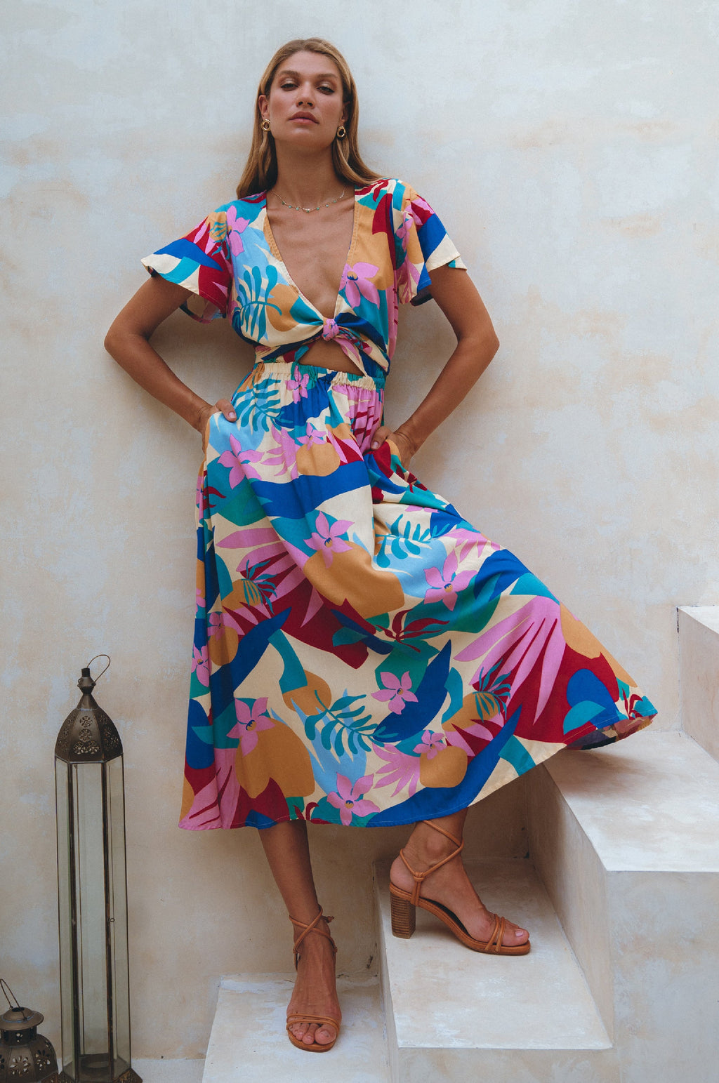 Buy Samara Convertible Midi Dress by Bali ELF