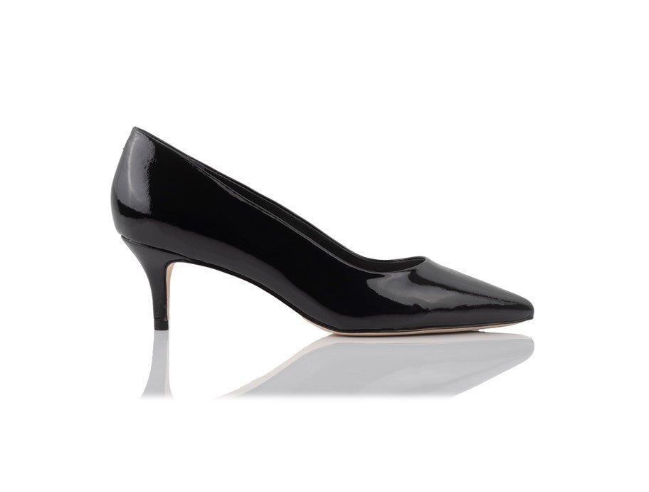 Callie Black Soft Patent by Joan Oloff Shoes