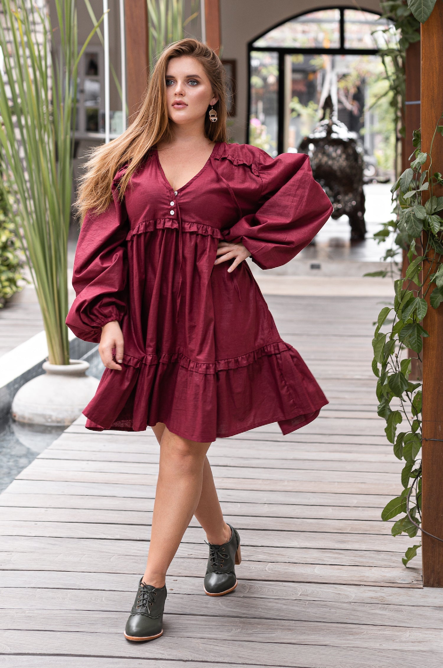 Buy Texas Rose Boho Dress by ELF