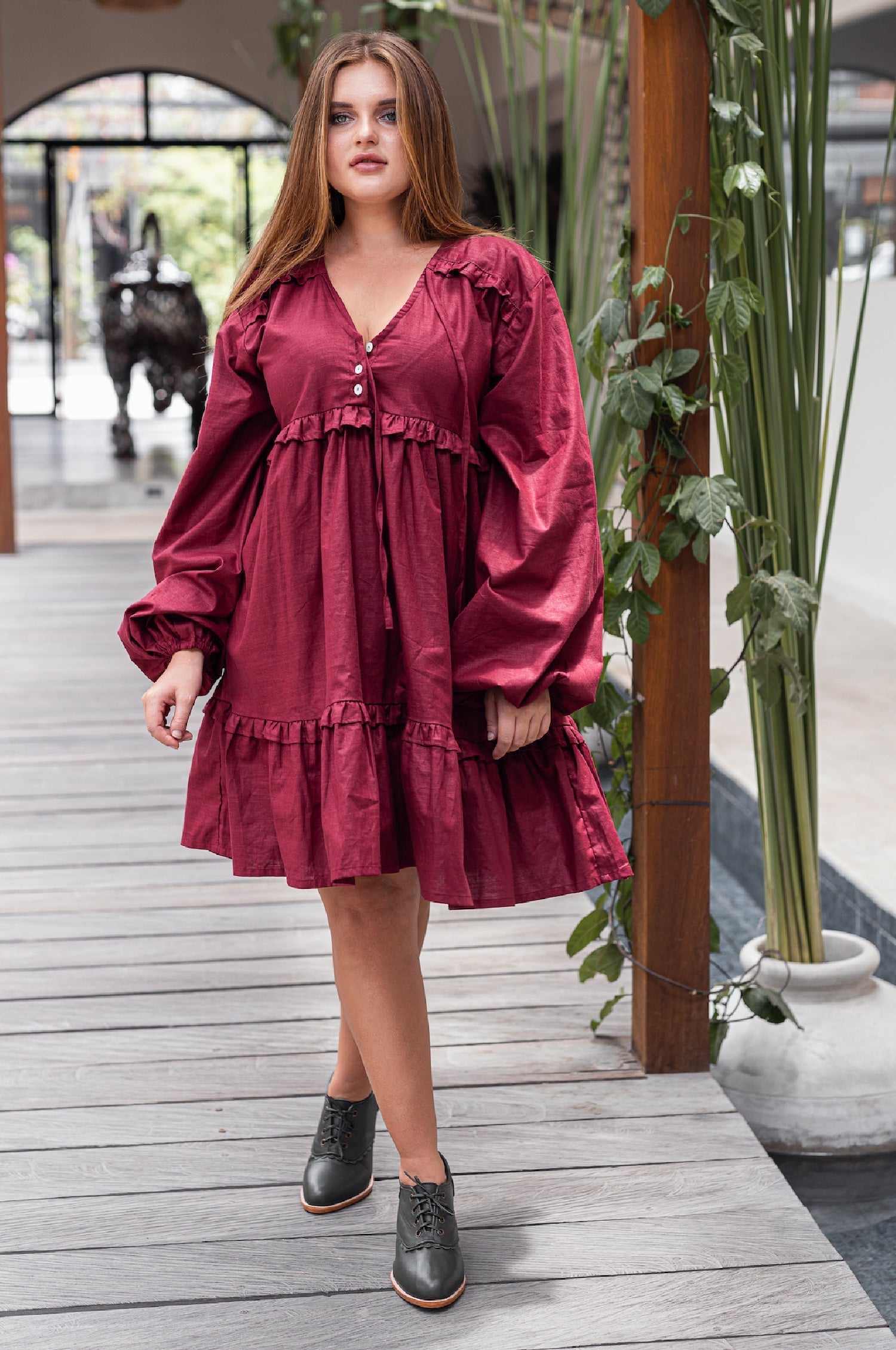 Buy Texas Rose Boho Dress by ELF