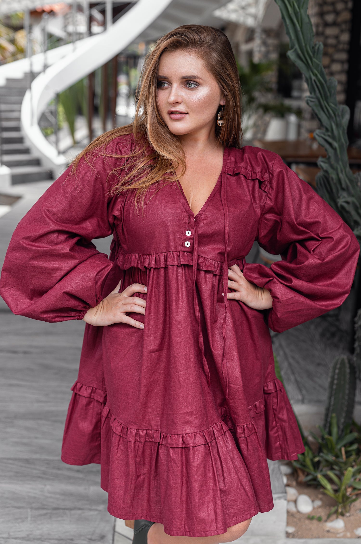 Buy Texas Rose Boho Dress by ELF
