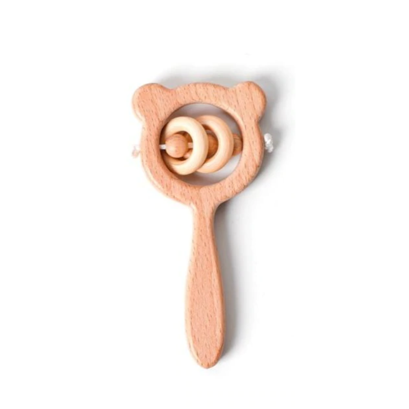 Buy Baby Wooden Teether by Faz