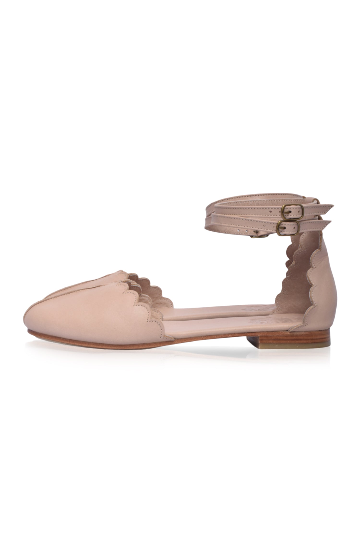 Buy Venus Leather Flats by ELF