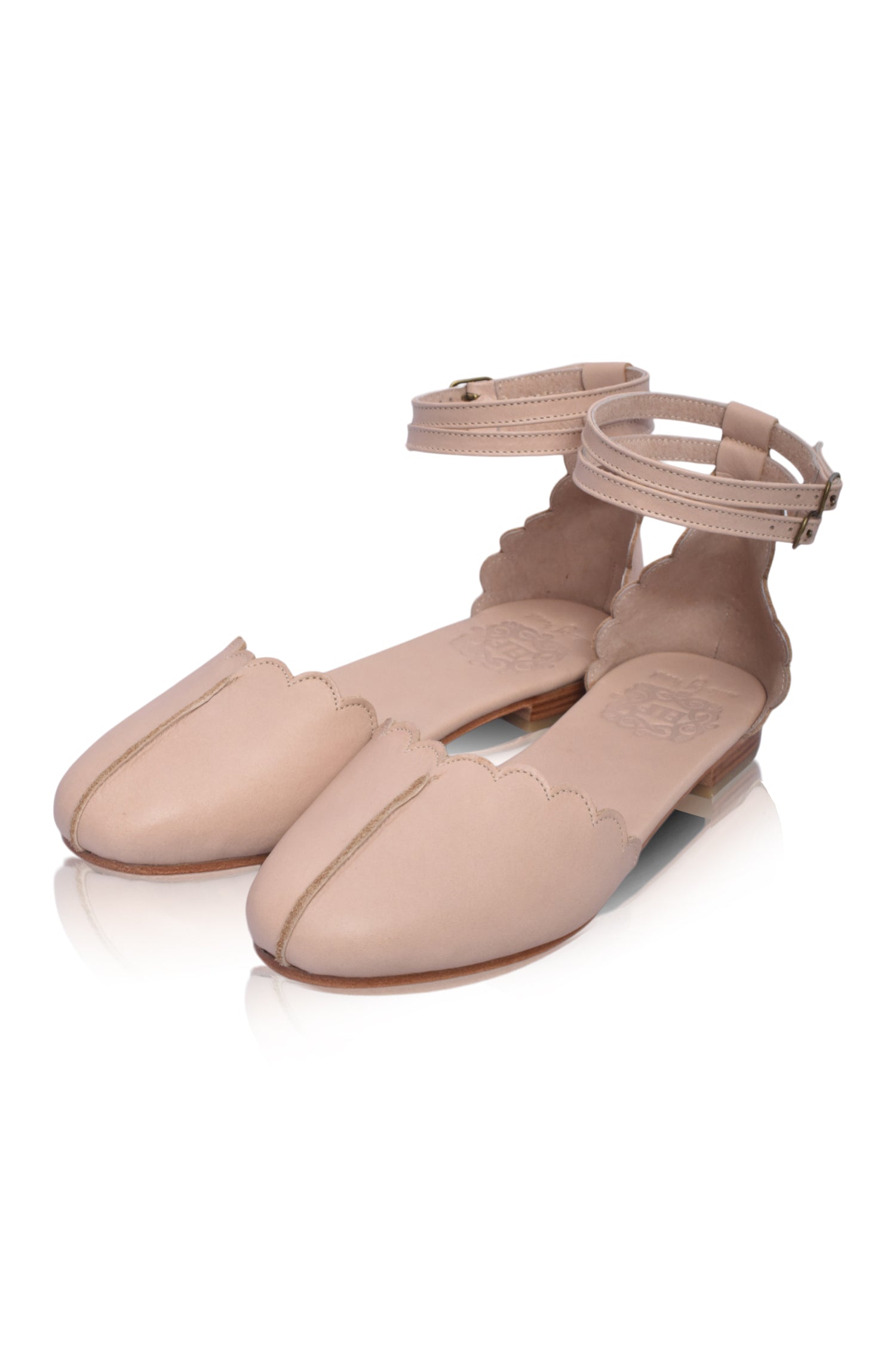 Buy Venus Leather Flats by ELF