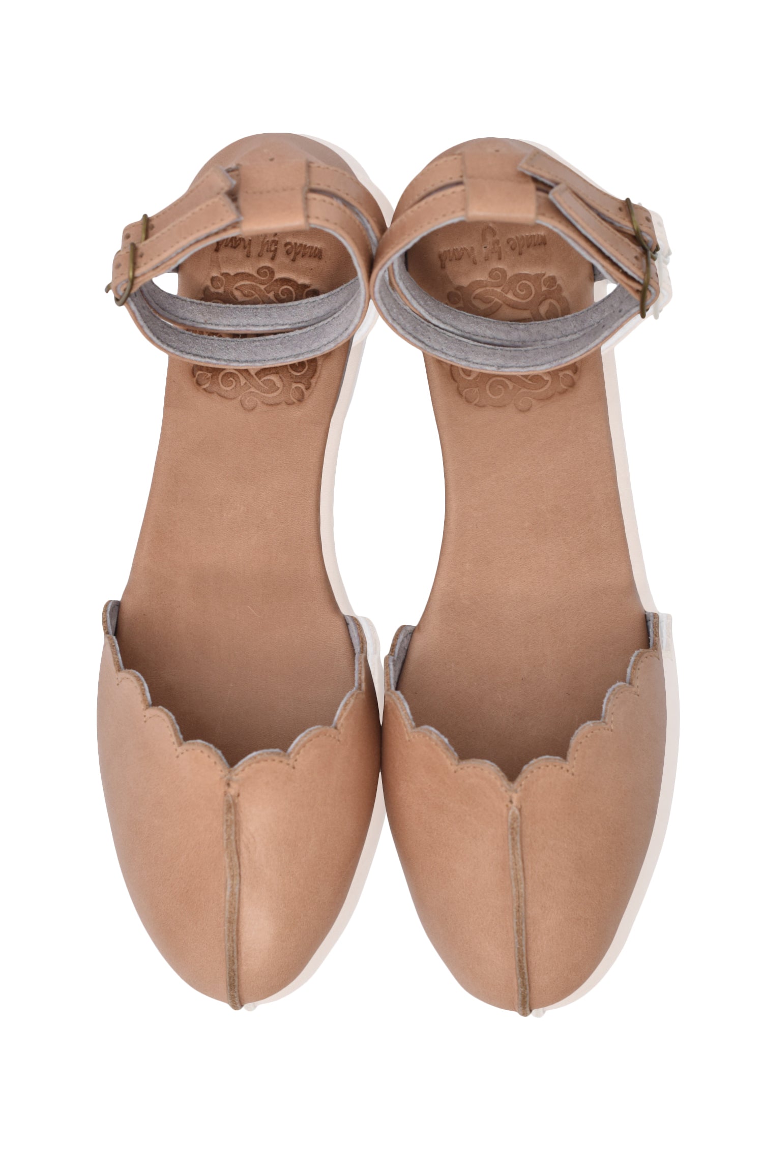 Buy Venus Leather Flats by ELF