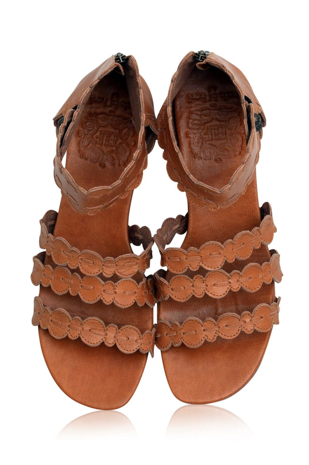 Seaside Leather Sandals