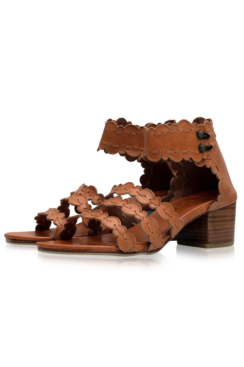 Buy Seaside Leather Sandals by ELF