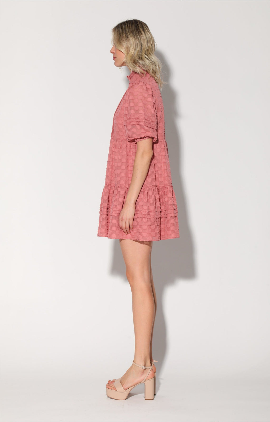 Buy Elia Dress, Coral Blush by Walter Baker