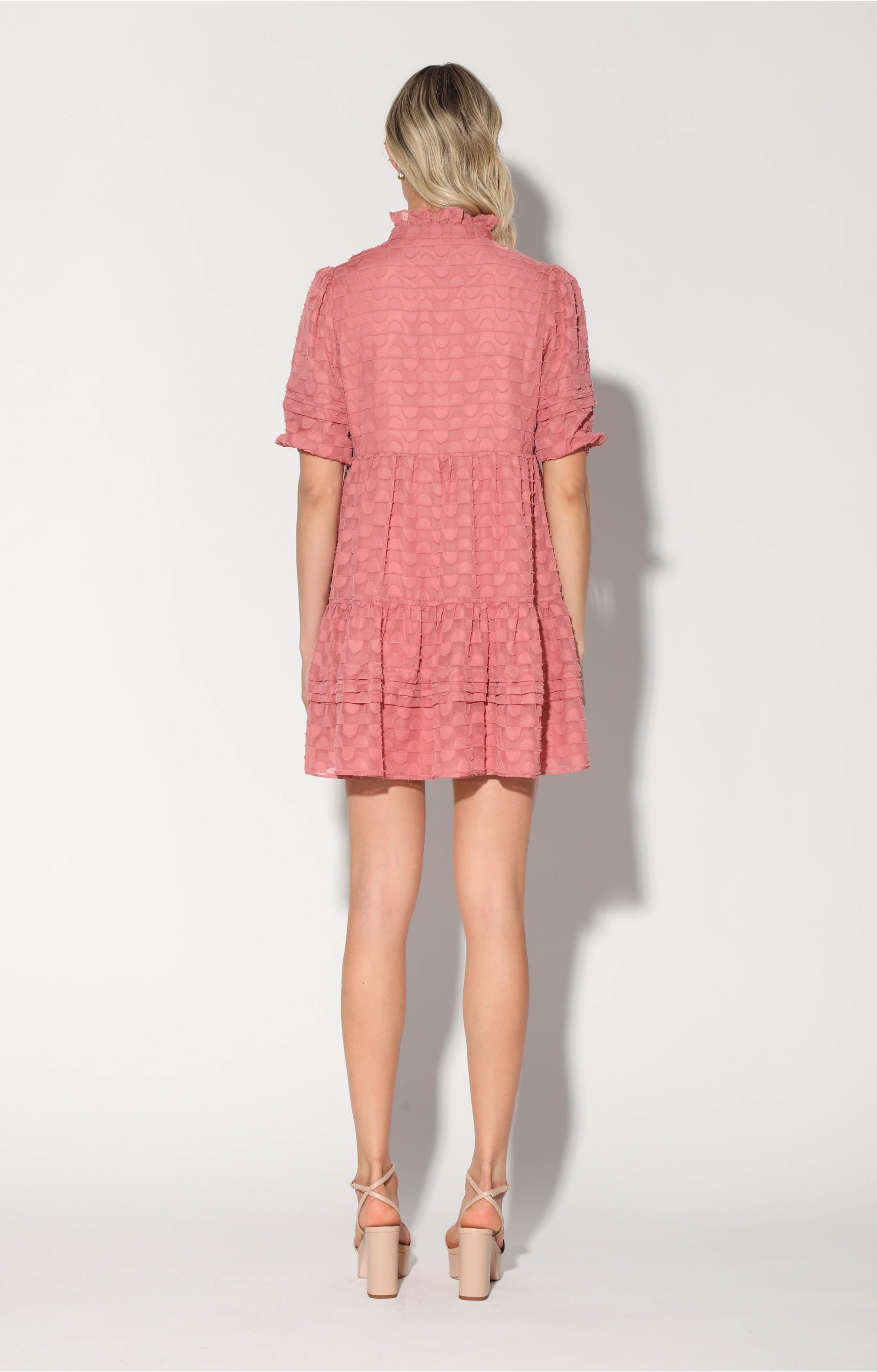 Buy Elia Dress, Coral Blush by Walter Baker