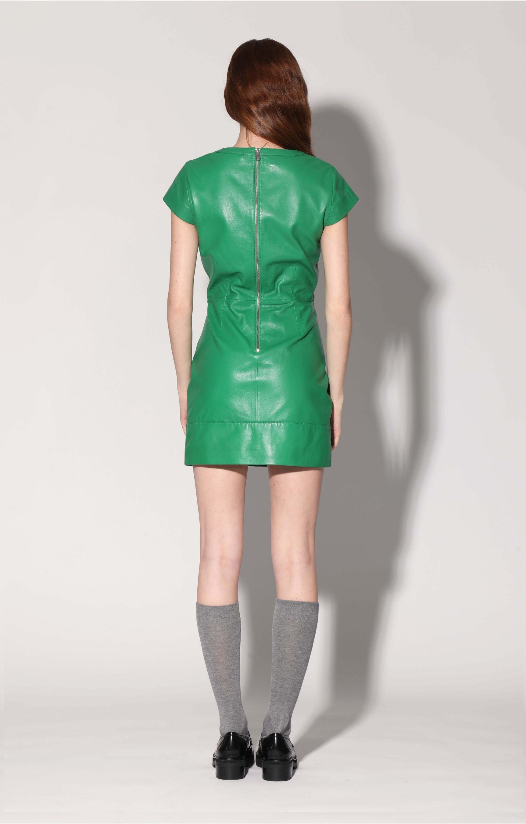 Buy Darya Dress, Clover - Leather by Walter Baker