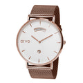Buy Arvo Awristacrat Watch - Rose - Rose Mesh Band by Arvo