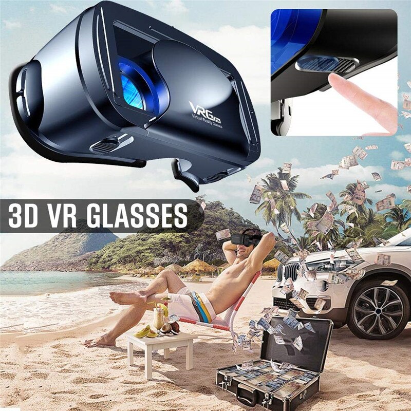 Buy Full Screen Visual Wide-Angle VR Glasses by Faz