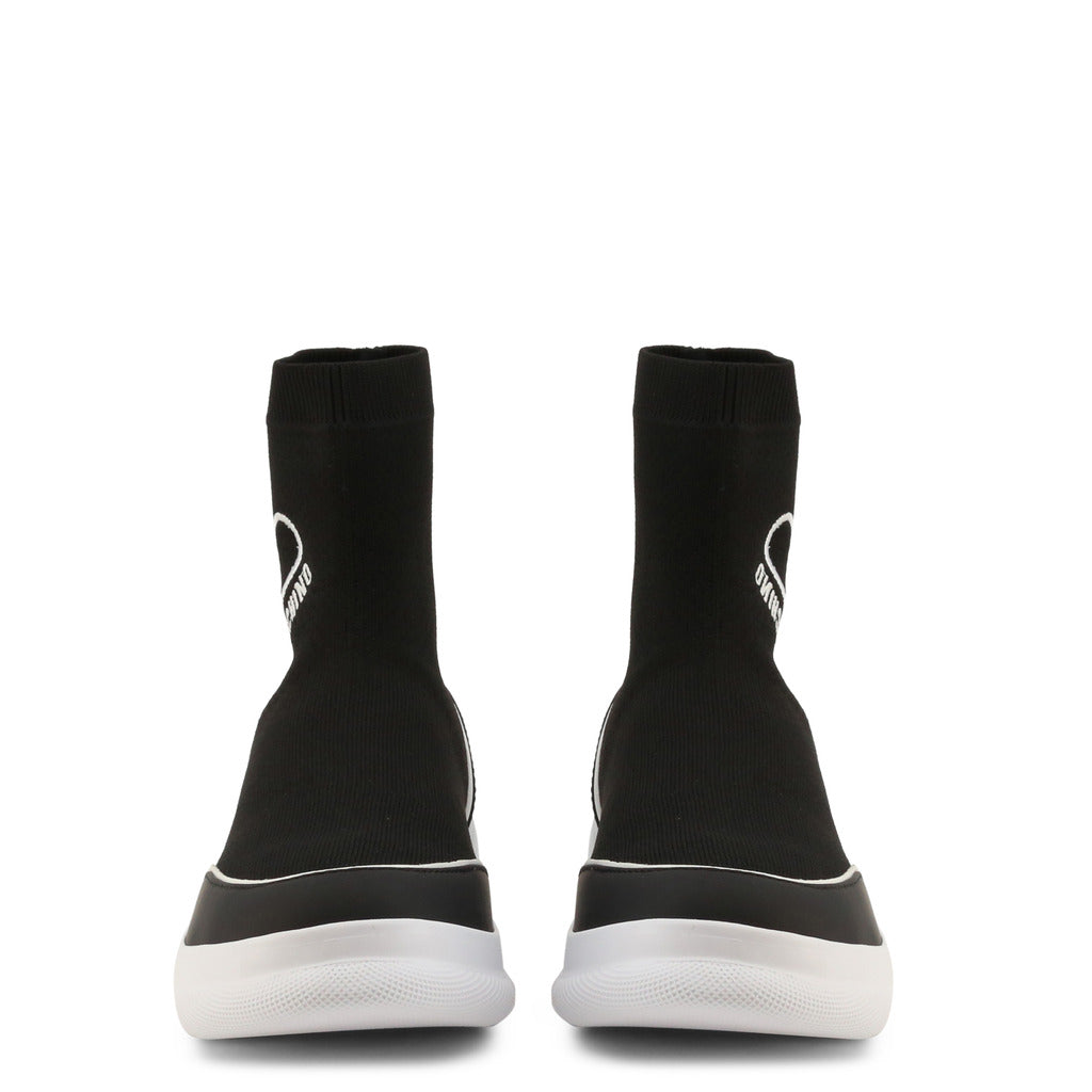 Buy Love Moschino Round Toe High Top Sneakers by Love Moschino