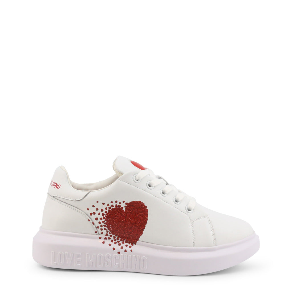 Buy Love Moschino Round Toe Low Top Sneakers by Love Moschino