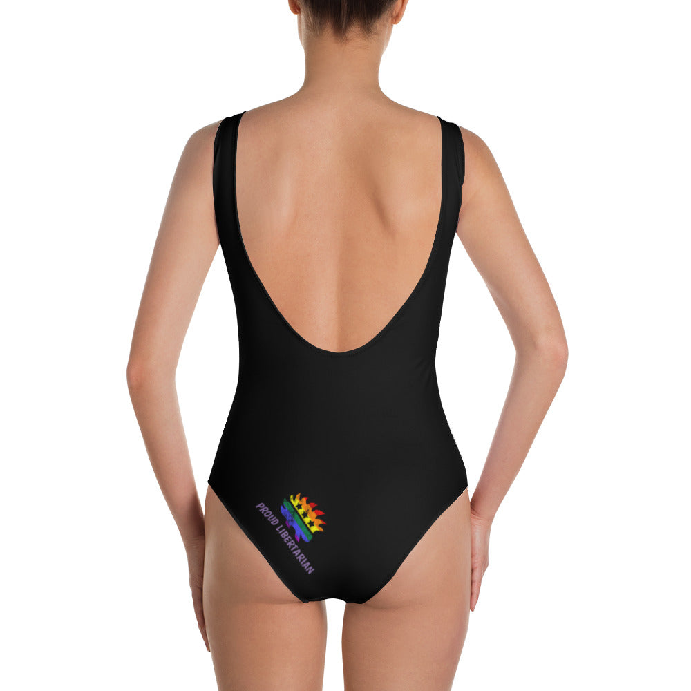 Buy LGBTQ Pride Porcupine One-Piece Swimsuit by Proud Libertarian