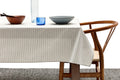 Buy Grey Striped Tablecloth by MEEMA