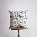 Buy Christmas Holly Berries and Twigs Throw Pillow Cover by UniikPillows