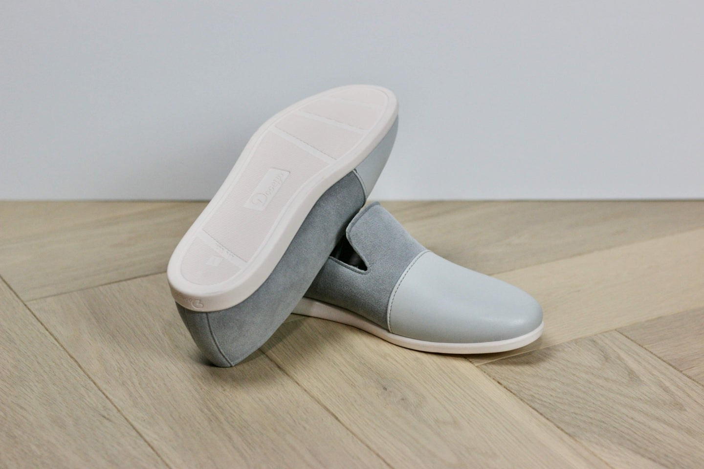 Buy Blue / Grey House Loafers by Dooeys by Dooeys