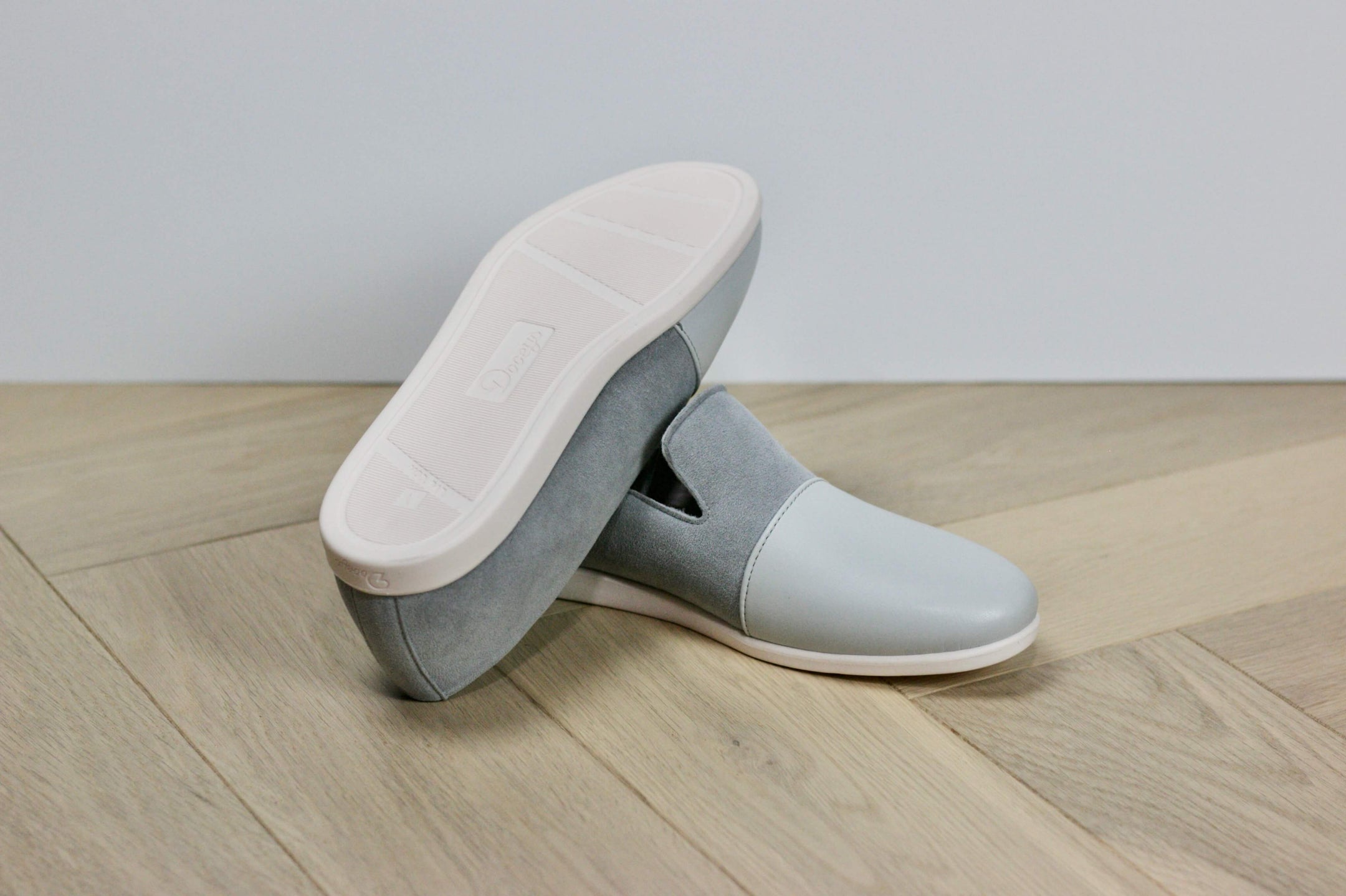 Buy House Loafers | Blue / Grey by Dooeys