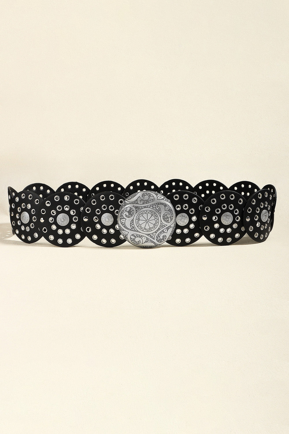 Buy Vintage PU Leather Wide Belt by Faz