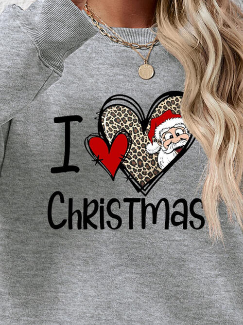 Buy CHRISTMAS Graphic Round Neck Sweatshirt by Faz