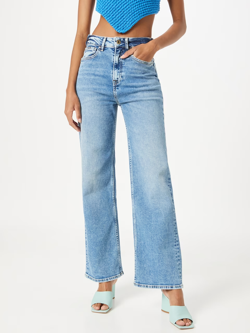 Buy Pepe Jeans LEXA SKY HIGH Jeans by Pepe Jeans