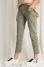 Buy Easel Star Print Distressed Stretch Twill Washed Chino Pants by Sensual Fashion Boutique by Sensual Fashion Boutique