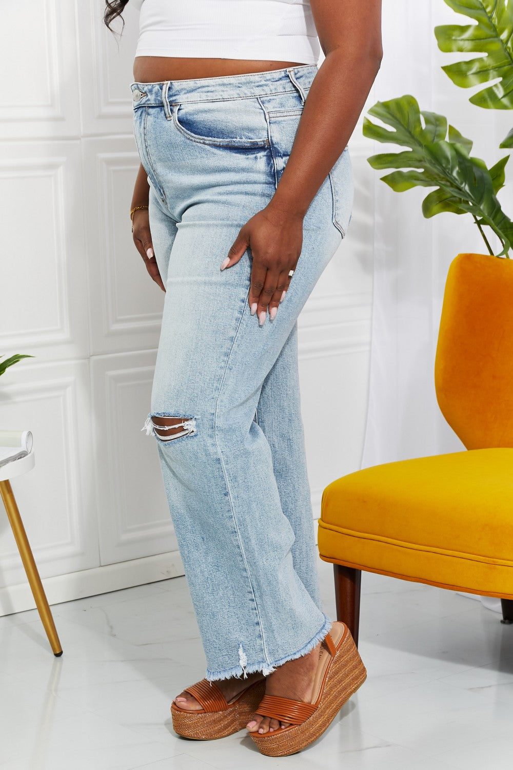 Buy Allie 90's Dad Jean by Vervet by Flying Monkey