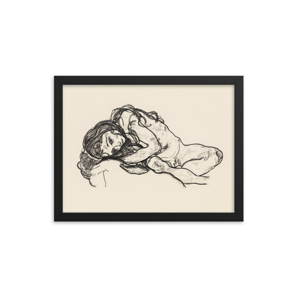 Buy Girl Wall Art Print by Faz