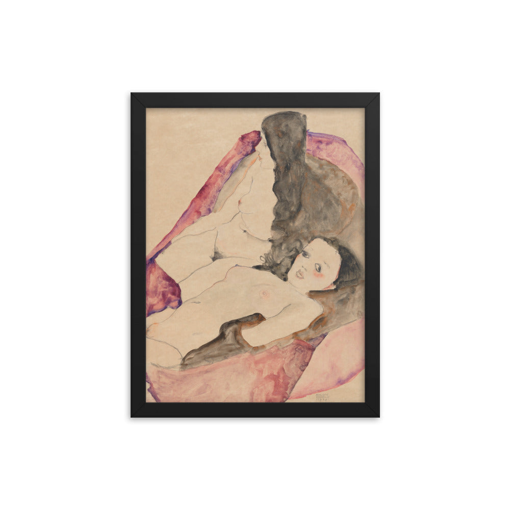 Buy Naked Women Posing Sexually Wall Art Print by Faz