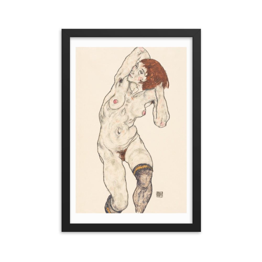 Buy Naked lady Wall Art Print by Faz