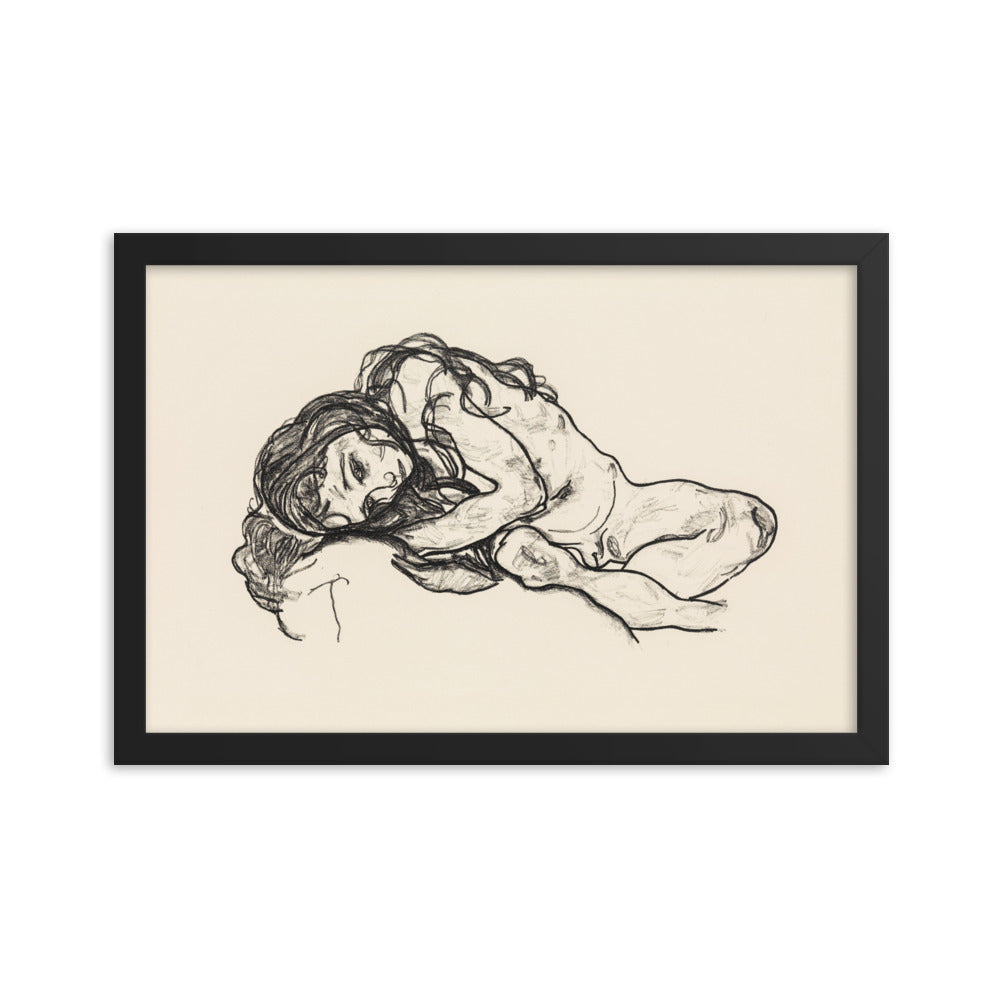 Buy Girl Wall Art Print by Faz