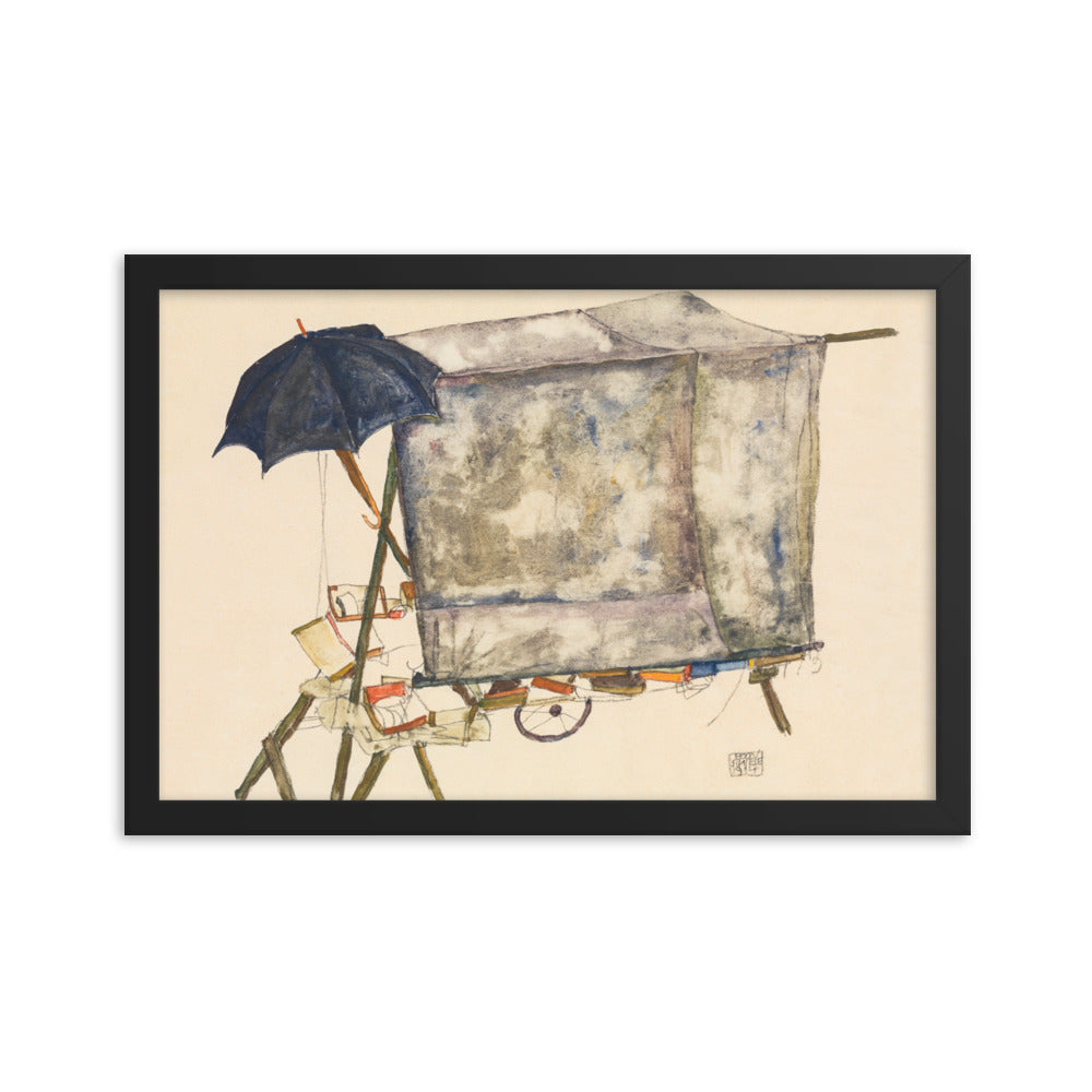 Buy Street Cart Wall Art Print by Faz