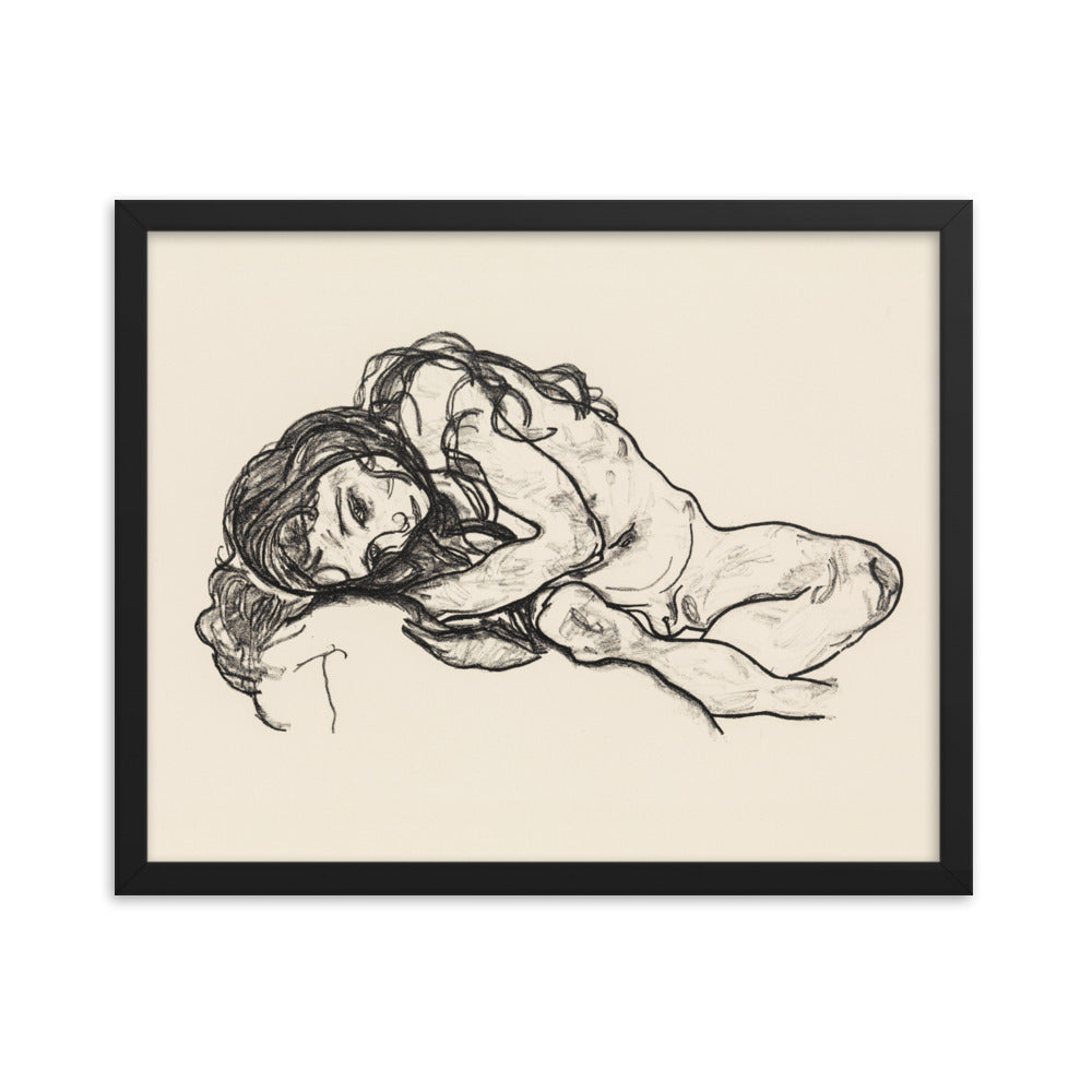 Buy Girl Wall Art Print by Faz