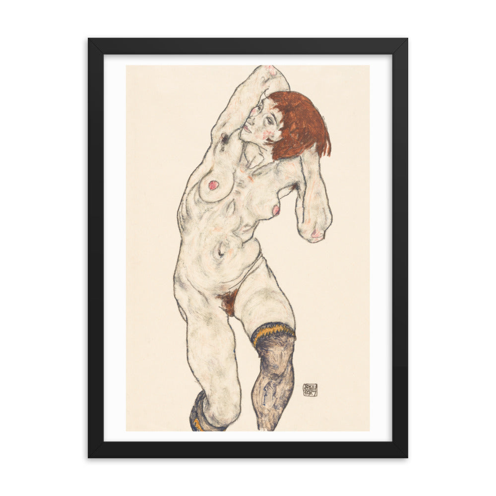 Buy Naked lady Wall Art Print by Faz